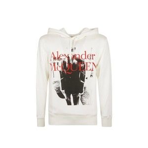 Alexander Mcqueen Printed Hooded Sweatshirt - NWT